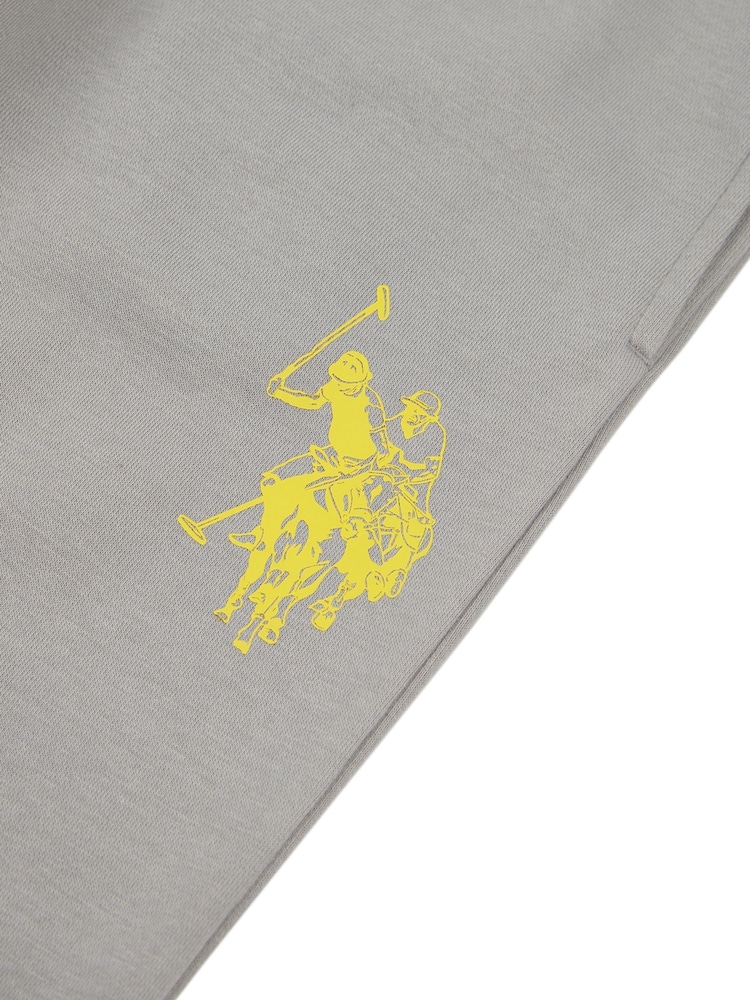 U.S. Polo Assn Grey U.S. Polo Assn. Boys 12cm Double Horsemen Zip Hoodie and Jogger Set - Image 5 of 5 U.S. Polo Assn Grey U.S. Polo Assn. Boys 12cm Double Horsemen Zip Hoodie and Jogger Set - Image 5 of 5