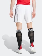 adidas White Manchester United 25/26 Home Shorts - Image 2 of 7