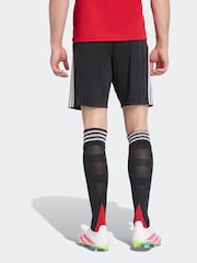 adidas Black Manchester United 25/26 Home Shorts - Image 2 of 8