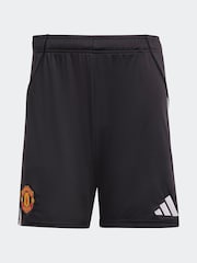 adidas Black Manchester United 25/26 Home Shorts - Image 8 of 8