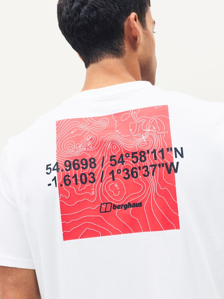 Berghaus White Coordinates 100% Cotton T-Shirt - Image 5 of 5