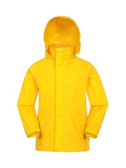 Mountain Warehouse Yellow Kids Pakka II Waterproof Jacket - Image 1 of 9