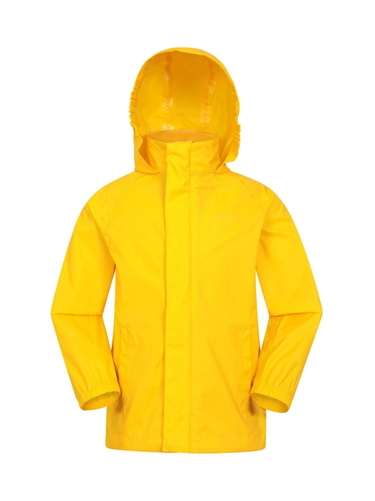 Mountain Warehouse Yellow Kids Pakka II Waterproof Jacket - Image 1 of 9