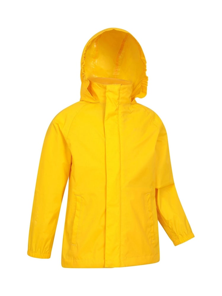 Amarillo - Chaqueta impermeable infantil Pakka II de Mountain Warehouse - Imagen 2 de 9 Amarillo - Chaqueta impermeable infantil Pakka II de Mountain Warehouse - Imagen 2 de 9