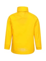 Mountain Warehouse Yellow Kids Pakka II Waterproof Jacket - Image 5 of 9