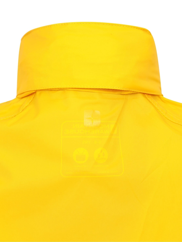 Mountain Warehouse Yellow Kids Pakka II Waterproof Jacket - Image 6 of 9