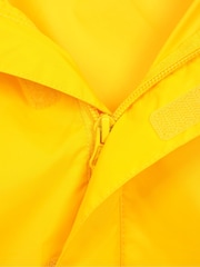 Mountain Warehouse Yellow Kids Pakka II Waterproof Jacket - Image 7 of 9