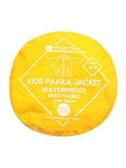Mountain Warehouse Yellow Kids Pakka II Waterproof Jacket - Image 9 of 9