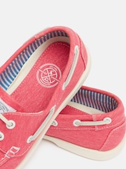 Joules Jetty Bright Pink Deck Shoes - Image 5 of 5