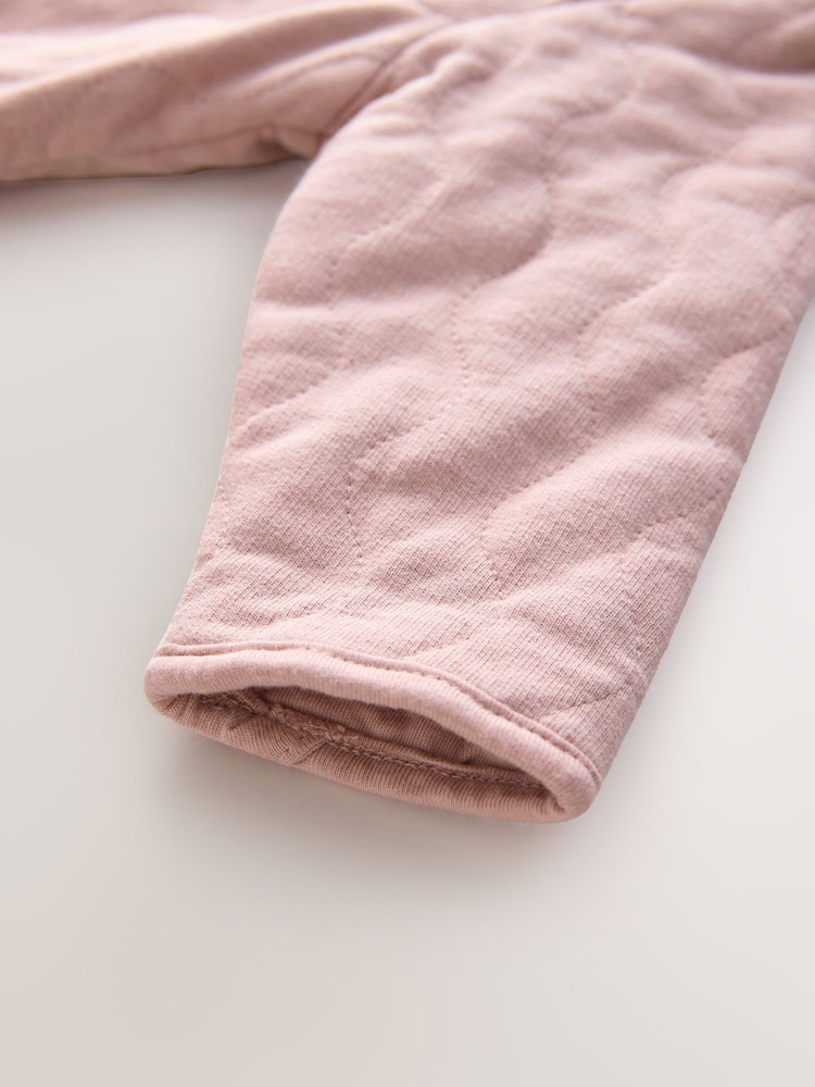 Rosa - Jersey Quilted Baby Jacket (0mths-2yrs) - Imagen 8 de 8 Rosa - Jersey Quilted Baby Jacket (0mths-2yrs) - Imagen 8 de 8