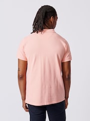 Aubin – Marcel – Piqué-Polo-Shirt aus 100 % Baumwolle in Pink - Bild 2 von 4