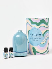 Oliver Bonas Blue Unwind Electric Aroma Diffuser  Frag Set - Image 2 of 6