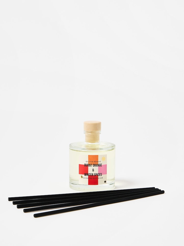 Oliver Bonas Multi Burnt Orange  Winter Spices Scented Christmas Ree Diffuser - Image 3 of 3