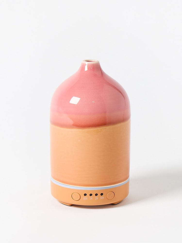 Oliver Bonas Pink Ombre Oil Electric Aroma Diffuser - Image 2 of 6