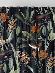 Graham & Brown Navy Blue Glasshouse Made to Measure Curtains - Image 2 of 8