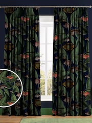 Graham & Brown Sea Blue Aquarium Made to Measure Curtains - Image 1 of 8