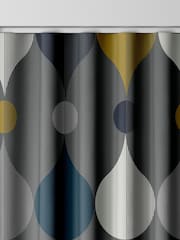 Graham & Brown Slate Grey Coronation Craze Made to Measure Curtains - Image 7 of 8