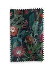 Graham & Brown Midnight Blue Tigerlily Made to Measure Curtains - Image 8 of 8