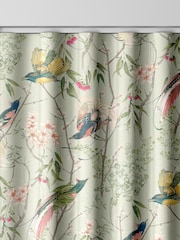 Graham & Brown Sage Green Clavering Birds Made to Measure Curtains - Image 7 of 8