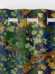 Graham & Brown Midnight Blue Folklore Tree Made to Measure Curtains - Image 6 of 8