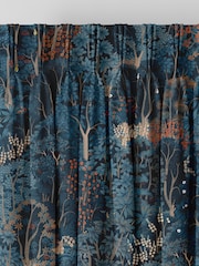 Graham & Brown Navy Blue New Eden Made to Measure Curtains - Image 2 of 8