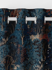 Graham & Brown Navy Blue New Eden Made to Measure Curtains - Image 6 of 8