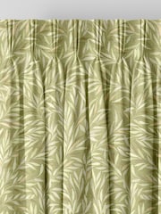 Graham & Brown Sage Green Salix Leaves Made to Measure Curtains - Image 2 of 8