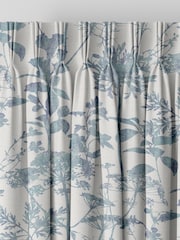 Graham & Brown Breathe Blue Esther Made to Measure Curtains - Image 2 of 8