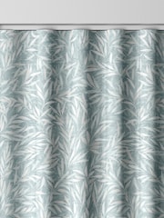 Graham & Brown Breathe Blue Salix Leaves Made to Measure Curtains - Image 7 of 8
