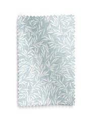 Graham & Brown Breathe Blue Salix Leaves Made to Measure Curtains - Image 8 of 8