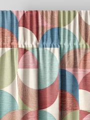 Graham & Brown Red Carnival Stitch Craze Made to Measure Curtains - Image 5 of 8