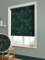 Graham & Brown Emerald Green Restore Made to Measure Roller Blinds - Image 1 of 5