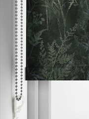 Graham & Brown Emerald Green Restore Made to Measure Roller Blinds - Image 3 of 5