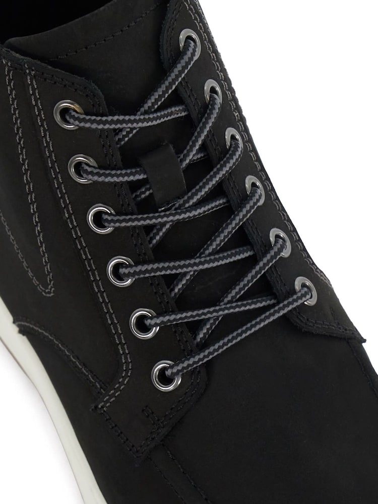 Dune London Black Souls Trainers - Image 6 of 6