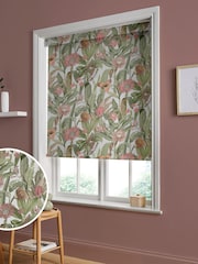Graham & Brown Lush Pink Tigerlily Made to Measure Roller Blinds - Image 1 of 5