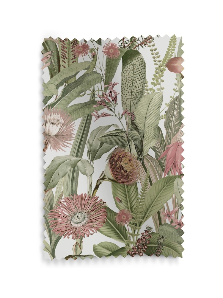 Graham & Brown Lush Pink Tigerlily Made to Measure Roller Blinds - Image 5 of 5