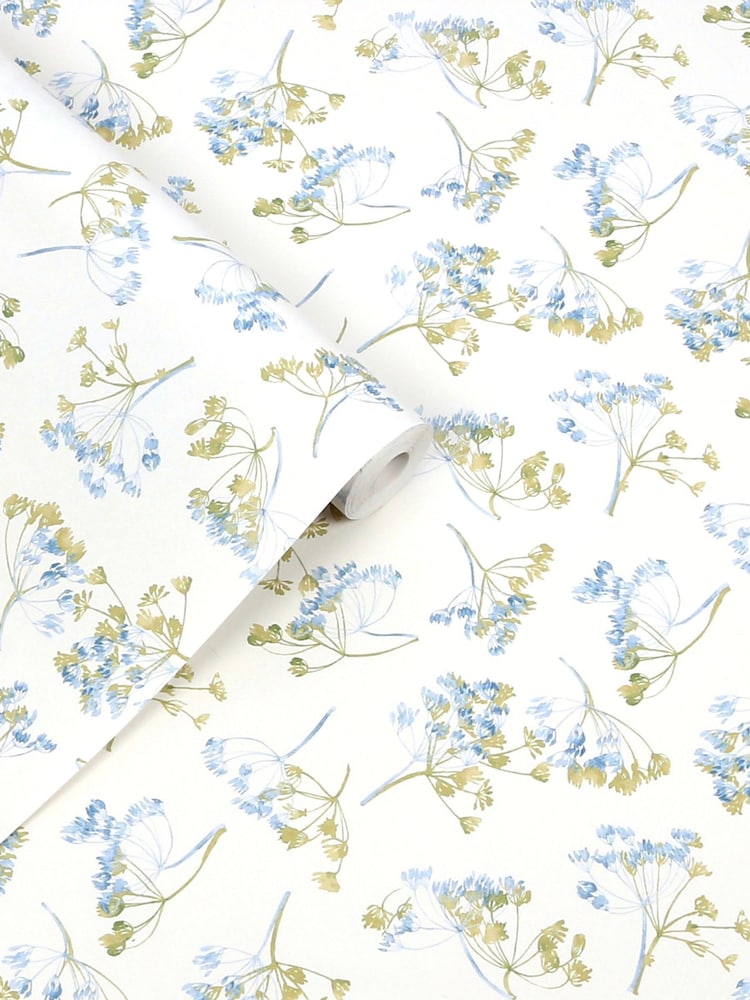 Laura Ashley Cream Avonbury 10M Wallpaper - Image 2 of 4