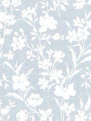 Laura Ashley Blue Rye 10M Wallpaper - Image 3 of 4