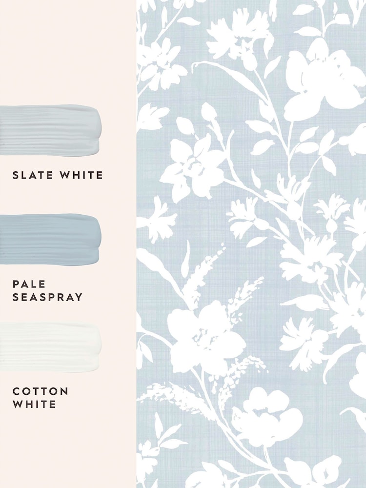 Laura Ashley Blue Rye 10M Wallpaper - Image 4 of 4