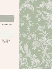 Laura Ashley Green Lloyd 10M Wallpaper - Image 4 of 4