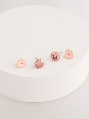 kate spade new york Gold Tone Round Earrings Rosepatina - Image 1 of 3