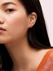 kate spade new york Gold Tone Round Earrings Rosepatina - Image 3 of 3
