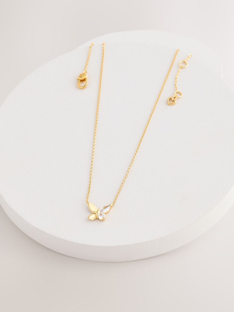 kate spade new york Gold Tone Mini Pendant - Imagen 1 de 3