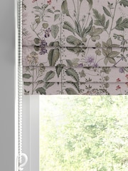 Graham & Brown Blush Pink Edulis Made to Measure 100% Cotton Roman Blind - Image 2 of 5