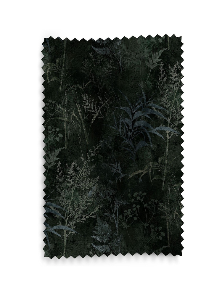 Graham & Brown Emerald Green Restore Made to Measure 100% Cotton Roman Blind - Image 5 of 5