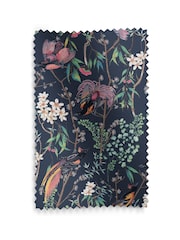 Graham & Brown Night Blue Clavering Birds Made to Measure 100% Cotton Roman Blind - Image 5 of 5