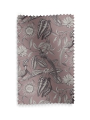 Graham & Brown Mulberry Purple Amhersts Garden Made to Measure 100% Cotton Roman Blind - Image 5 of 5