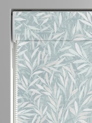 Graham & Brown Breathe Blue Salix Leaves Made to Measure 100% Cotton Roman Blind - Image 3 of 5