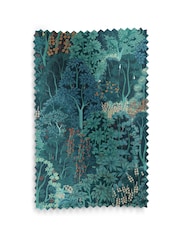 Graham & Brown Majestic Green New Eden Made to Measure 100% Cotton Roman Blind - Image 5 of 5
