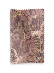Graham & Brown Mulberry Purple New Eden Made to Measure 100% Cotton Roman Blind - Image 5 of 5